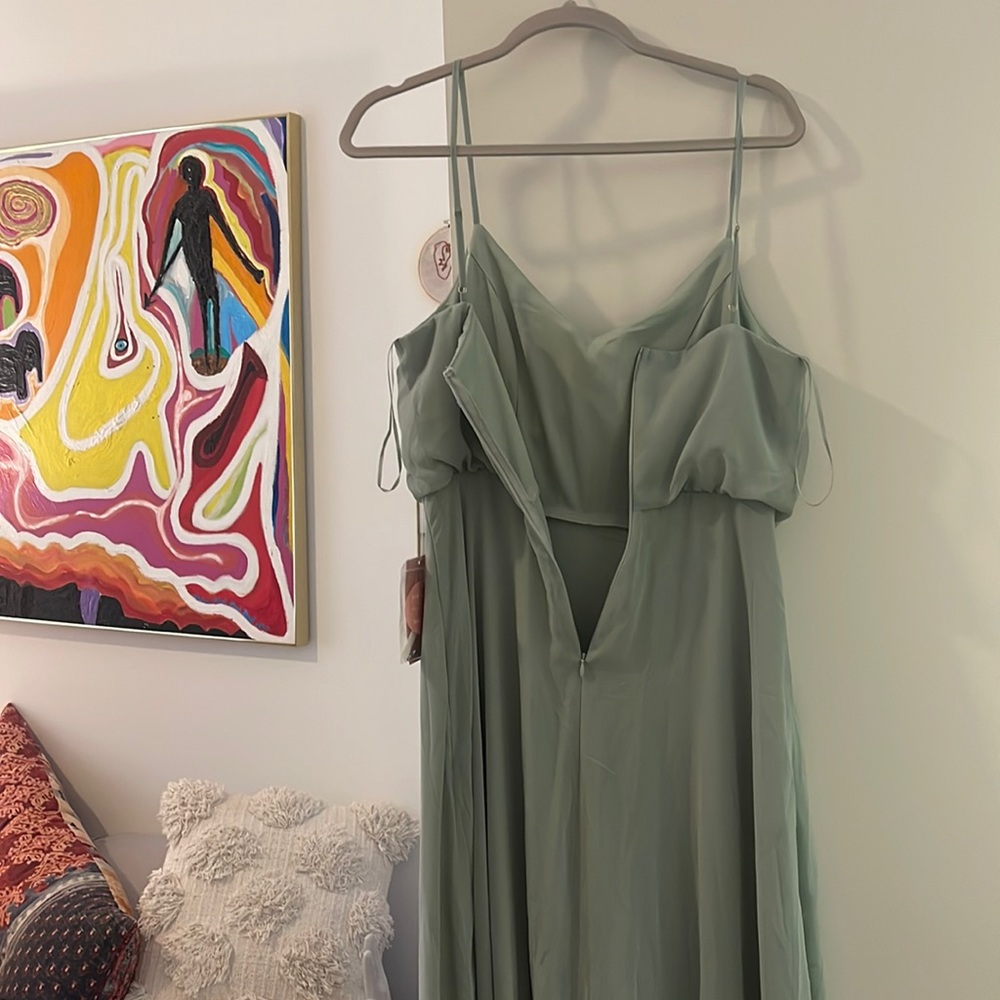 NWT Birdy Grey “Gwennie” Sage Dress